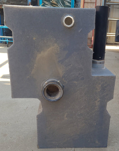 Used Waste/ Black Water Tank 36 1/2 X 25 X 10 1/4