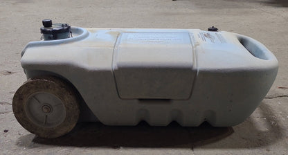 Used Waste/ Grey Water Portable Tank, 15 Gal