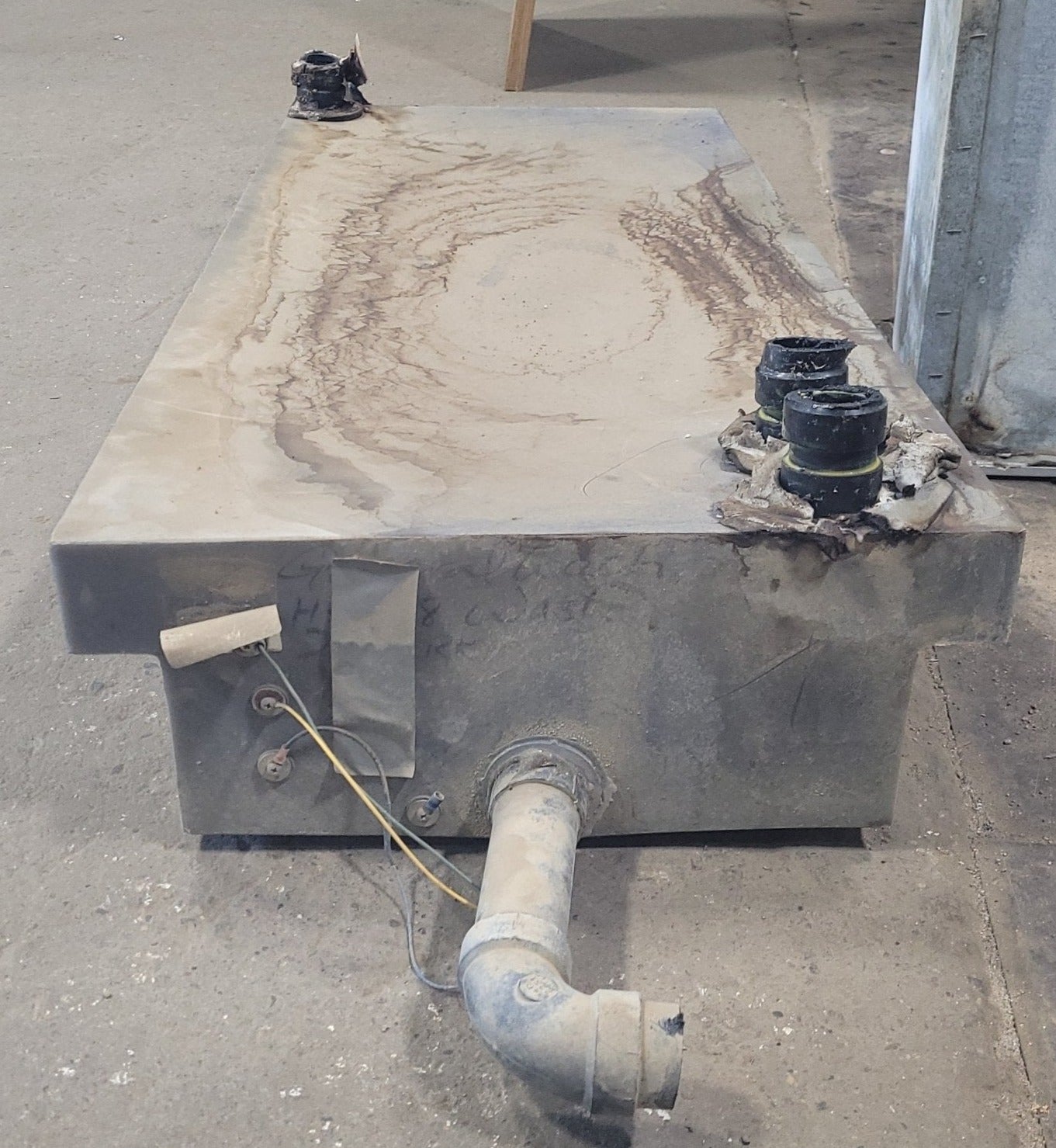 Used Waste/ Grey Water Tank 50 3/4 X 21 X 8 1/2