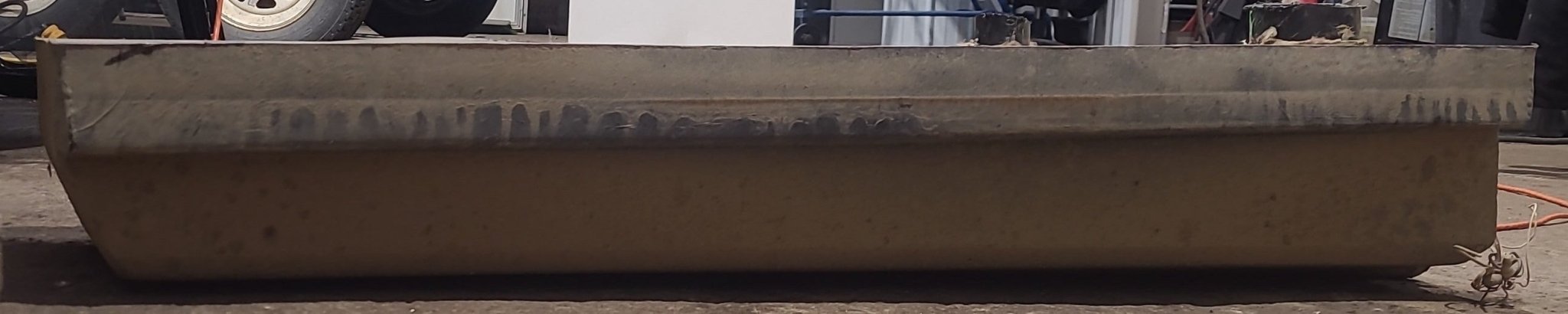 Used Waste/ Black Water Tank 51 X 17 1/8 X 9 1/2