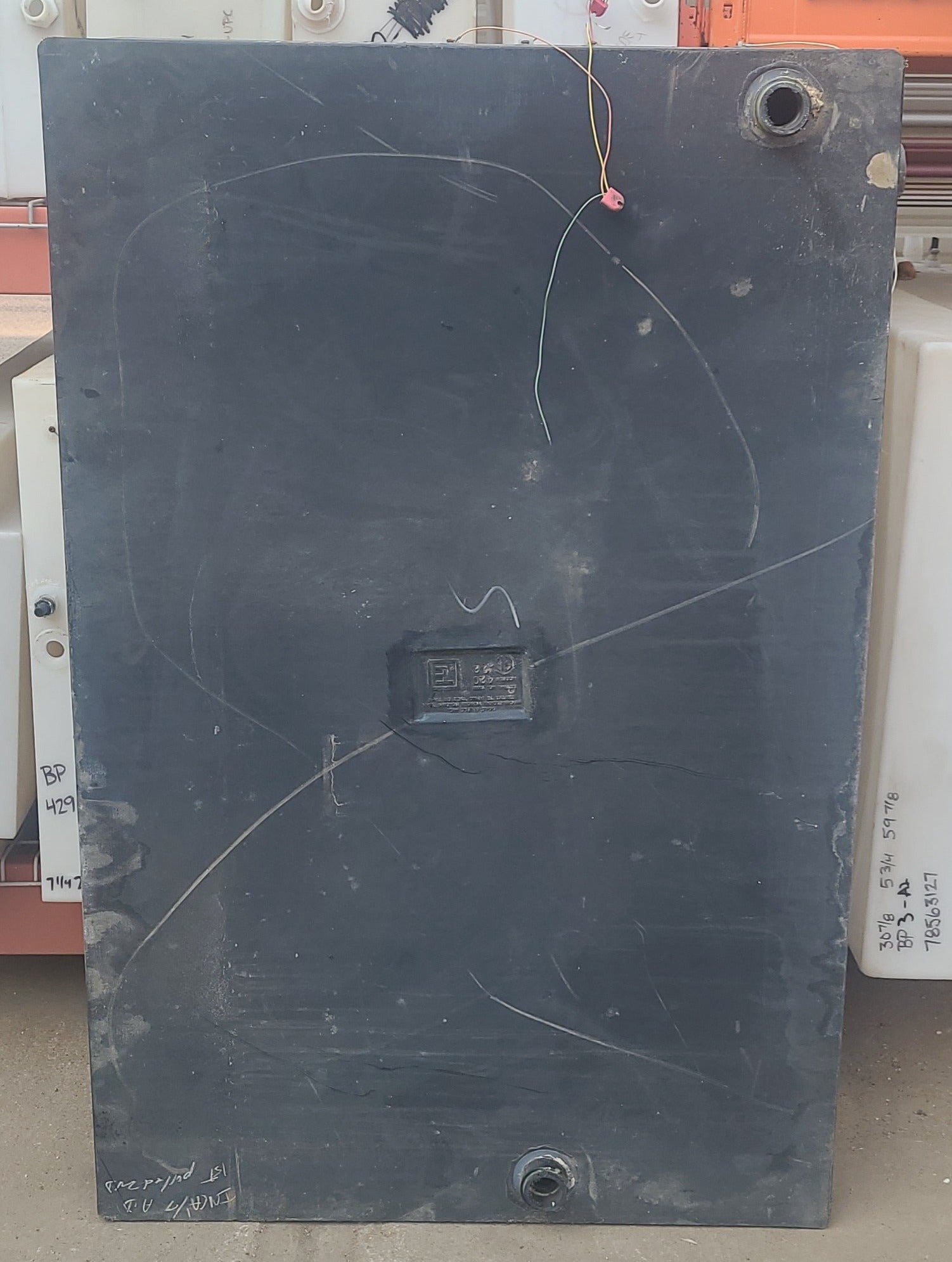 Used Waste/ Grey Water Tank 53 X 34 1/4 X 6 1/2