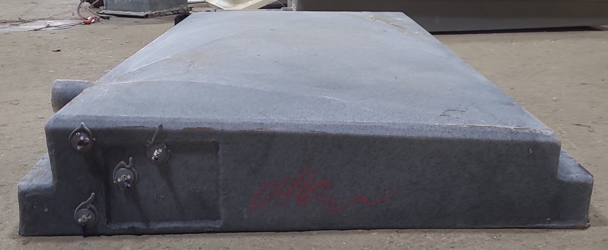 Used Waste/ Grey Water Tank 56 X 32 1/4 X 7