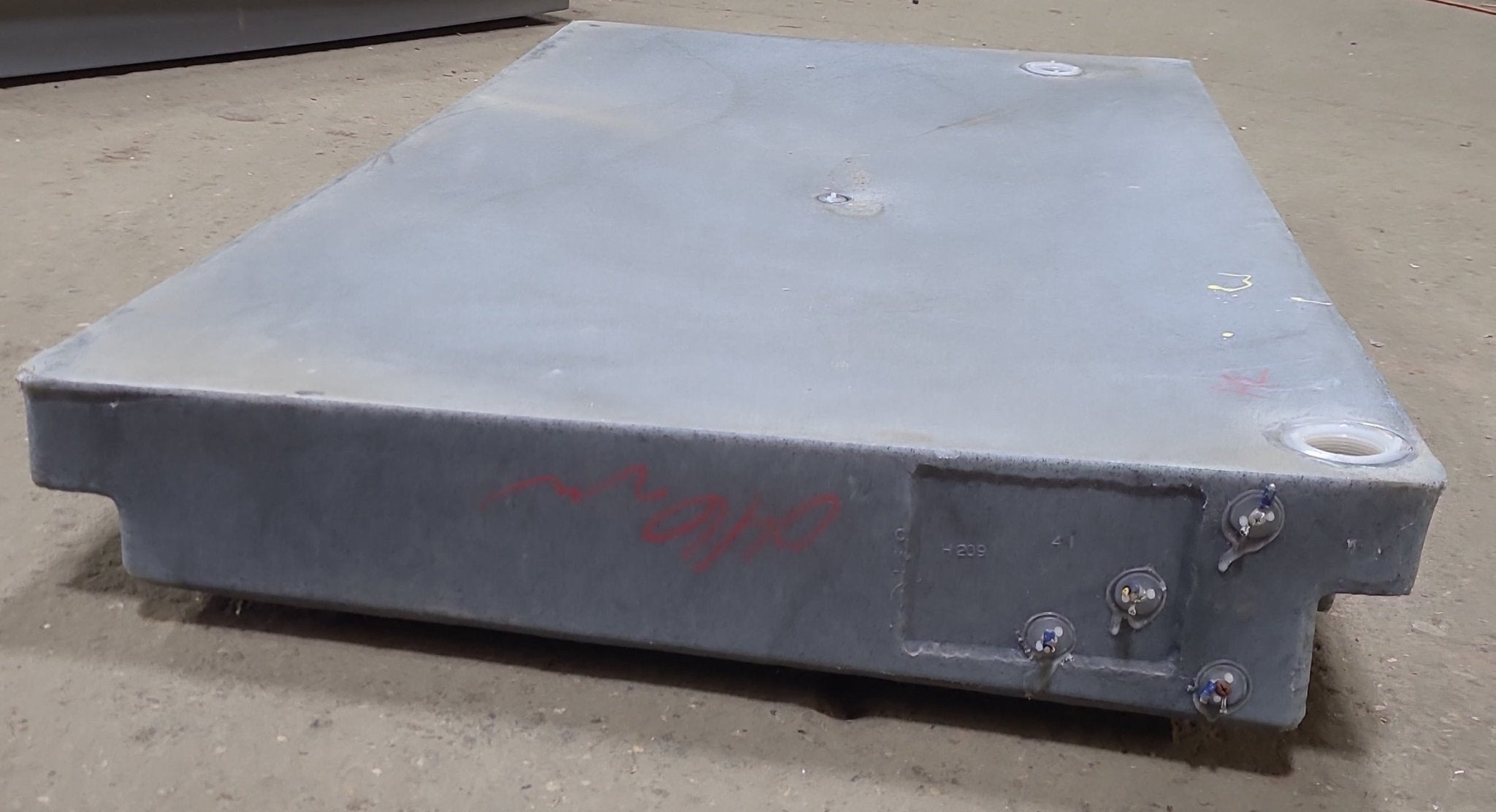 Used Waste/ Grey Water Tank 56 X 32 1/4 X 7
