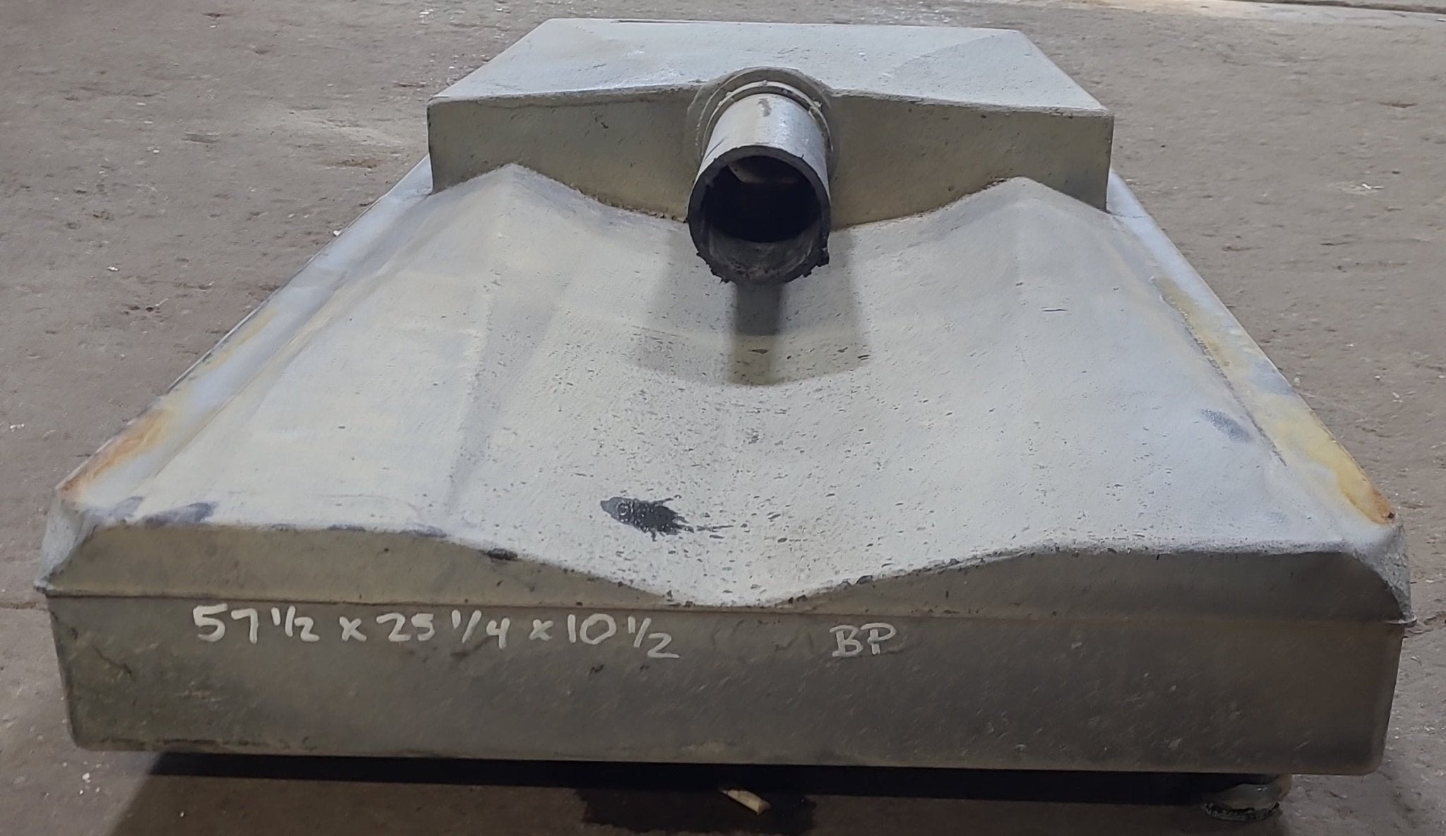 Used Waste/ Grey Water Tank 57 1/2 X 25 1/4 X 10 1/2