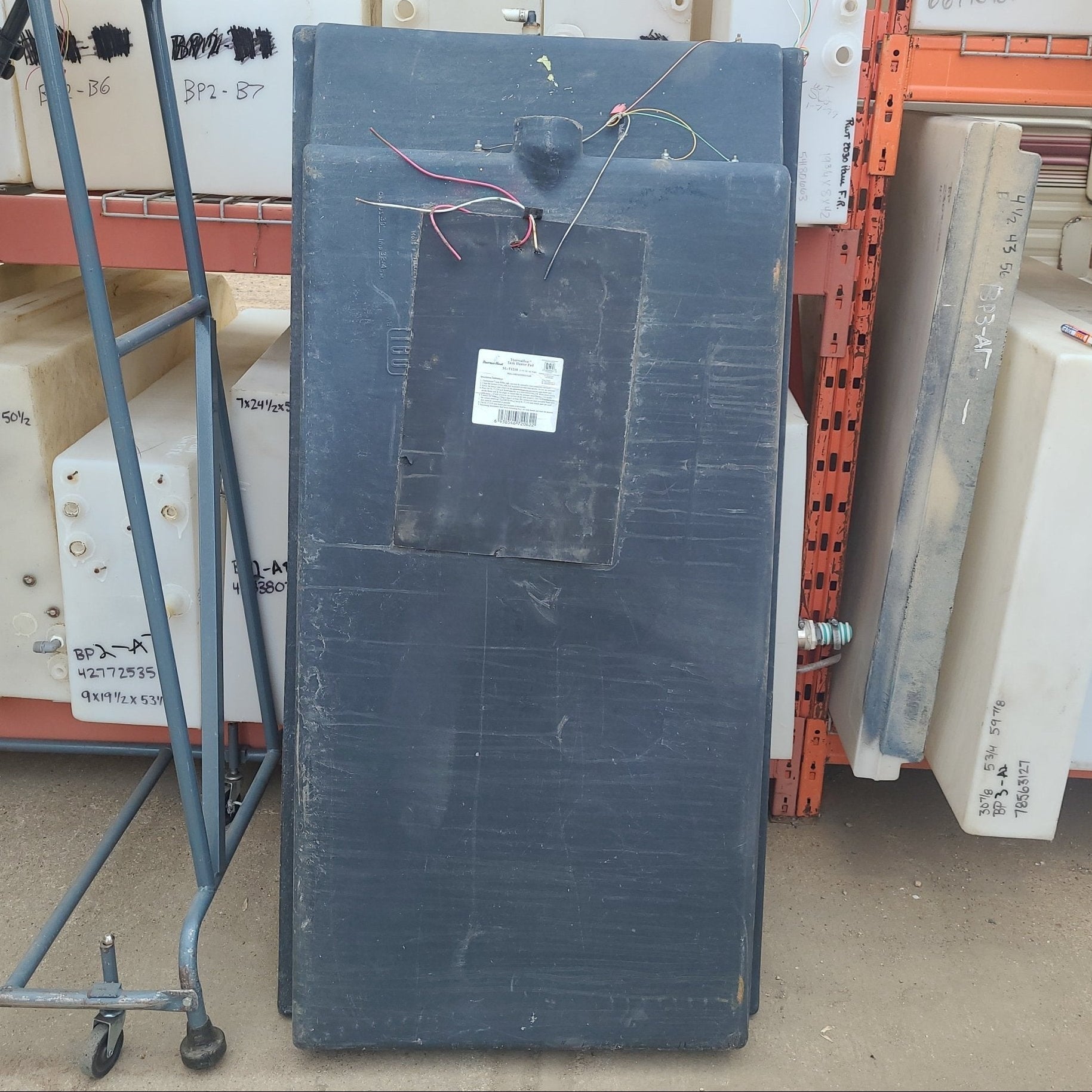 Used Waste/ Black Water Tank 57 1/2 X 29 X 7