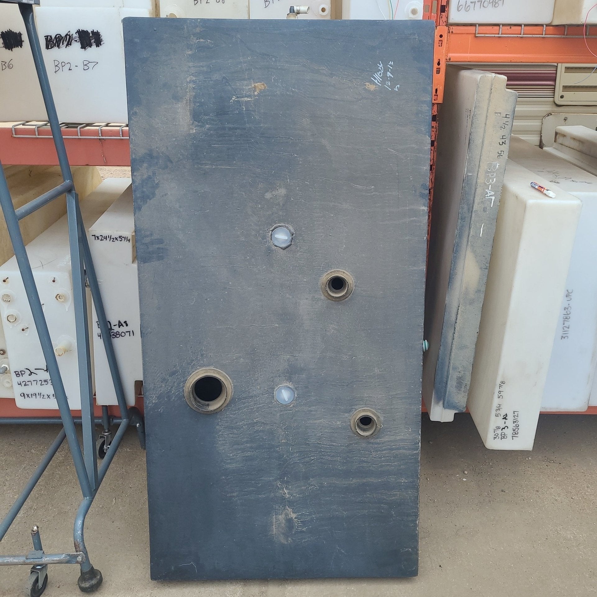 Used Waste/ Black Water Tank 57 1/2 X 29 X 7