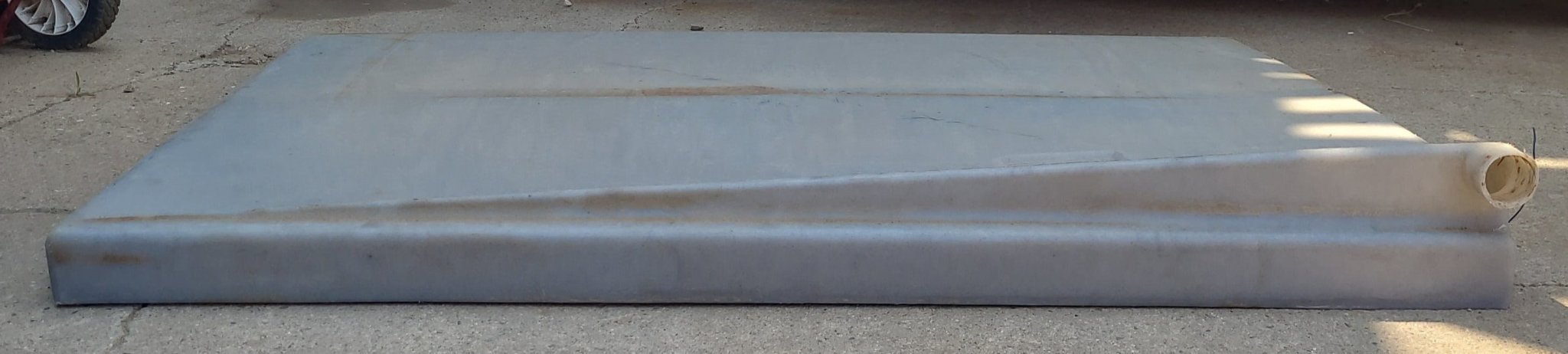 Used Waste/ Grey Water Tank 57 1/2 X 41 1/2 X 6 1/2