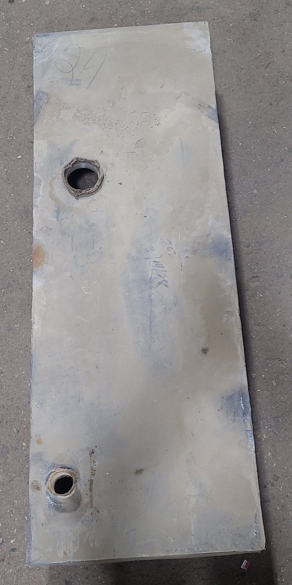 Used Waste/ Black Water Tank 57 1/4 X 19 3/4 X 8 1/2