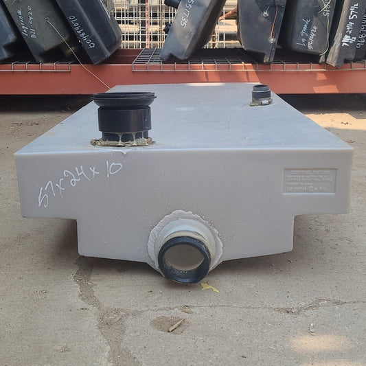 Used Waste/ Black Water Tank 57 1/8 X 24 1/4 X 10
