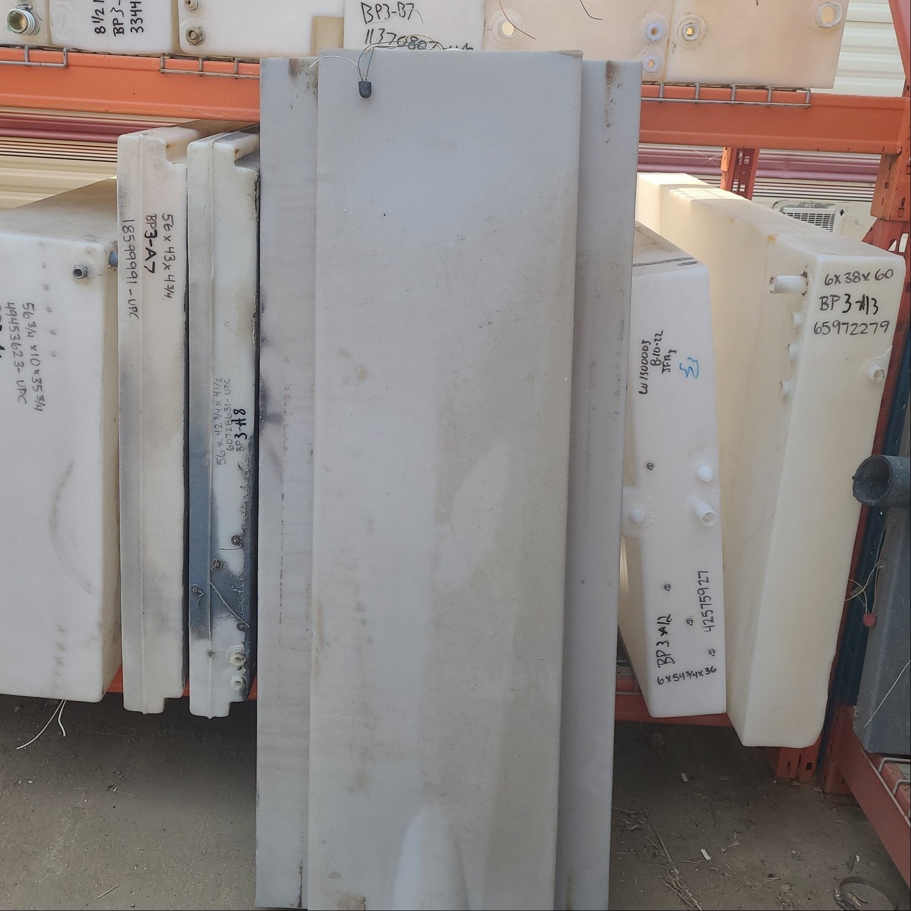 Used Waste/ Black Water Tank 57 1/8 X 24 1/4 X 10