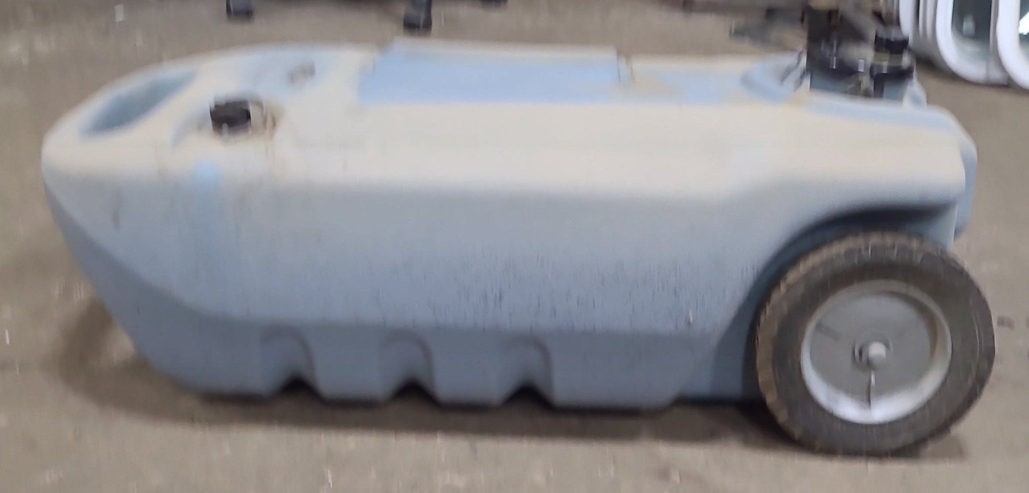 Used Waste/ Grey Water Portable Tank, 15 Gal