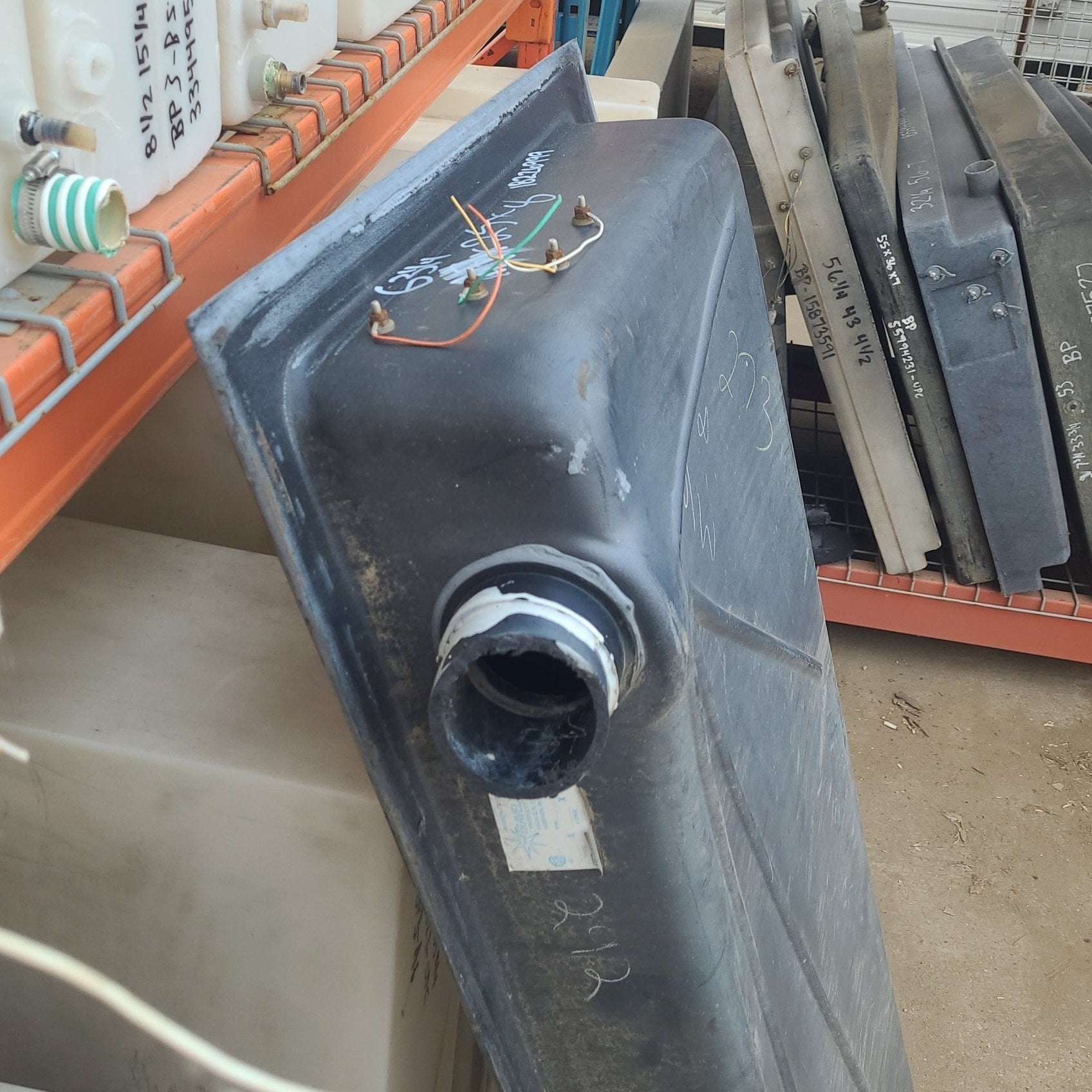 Used Waste/ Black Water Tank 63 1/4 X 25 X 8