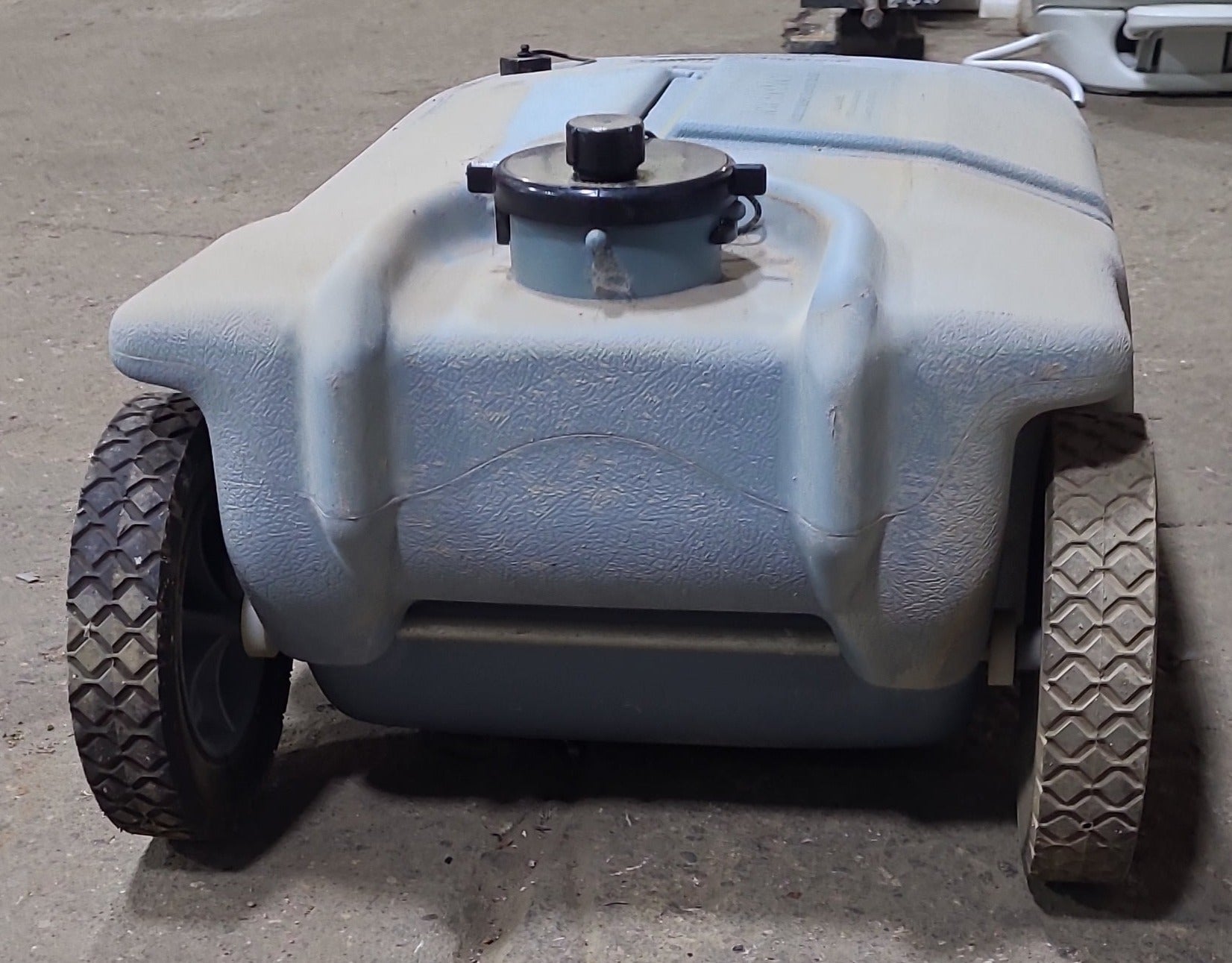 Used Waste/ Grey Water Portable Tank, 15 Gal