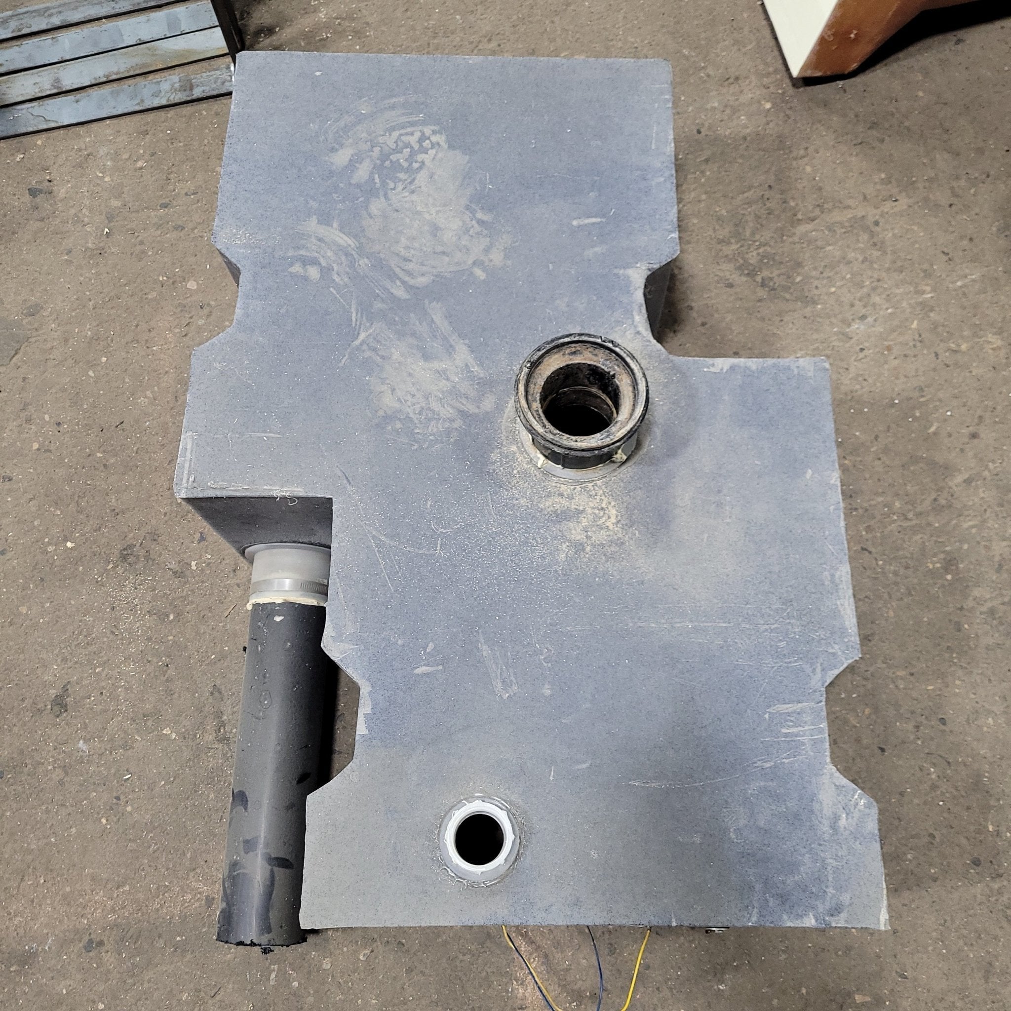 Used Waste/ Black Water Tank 36 x 25 1/4 x 10