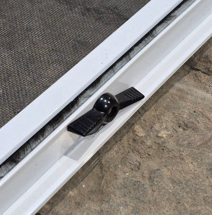 Used White Radius Emergency Opening Window : 25 1/2 W x 19 1/2 H x 1 1/4 D