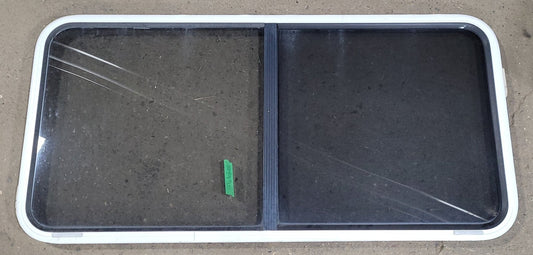 Used White Radius Emergency Opening Window : 29 3/4 H X 54 1/4 W X 1 3/4 D