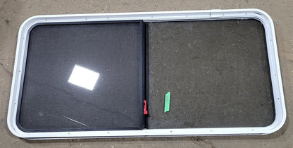 Used White Radius Emergency Opening Window : 29 3/4 H X 54 1/4 W X 1 3/4 D