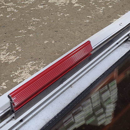 Used White Radius Emergency Opening Window : 42 1/4 W x 17 3/4 H x 1 3/4 D
