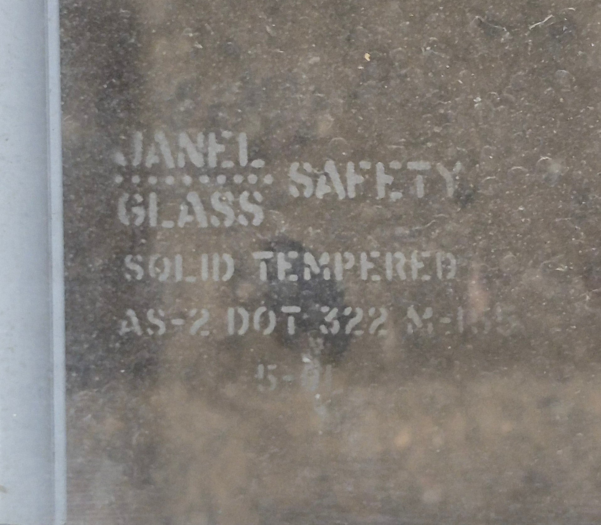 Used White Radius Opening Window : 19 1/2 W x 14 1/2 H x 1 1/4 D