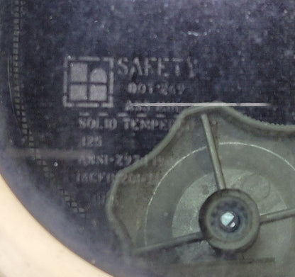 Used White Radius Opening Window : 23 1/2 W x 17 1/2 H x 1 1/2 D
