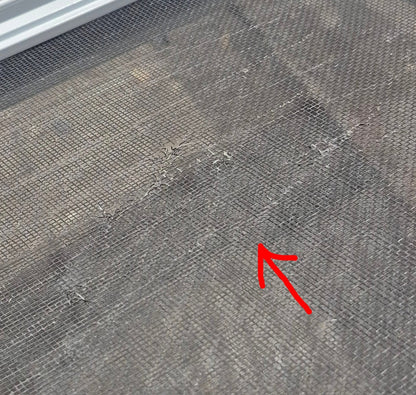Used White Radius Opening Window : 23 1/2 W x 17 1/2 H x 1 7/8 D