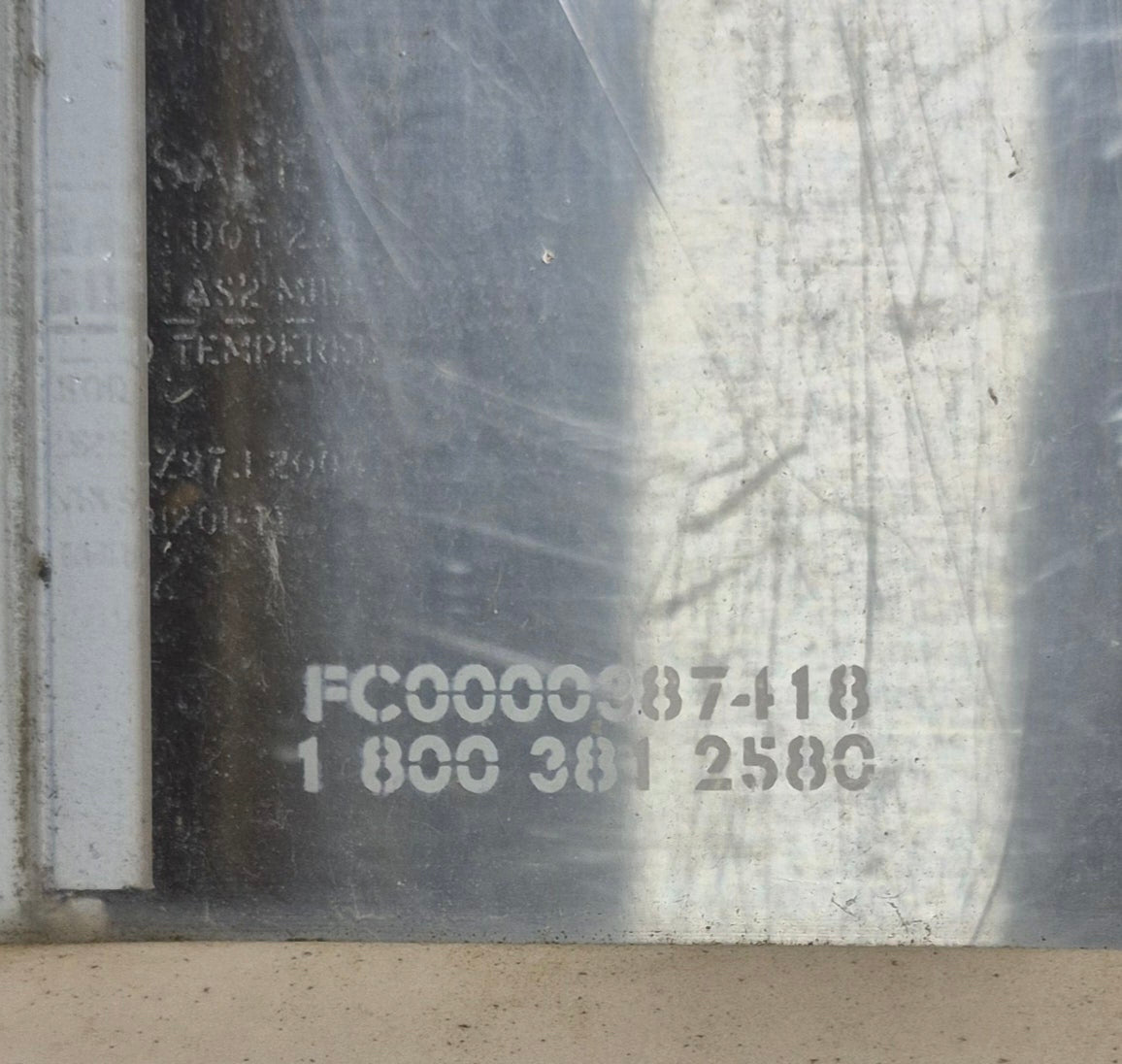 Used White Radius Opening Window : 23 1/2 W x 17 1/2 H x 1 7/8 D