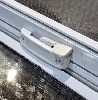 Used White Radius Opening Window : 24 W x 21 1/2 H x 1 7/8 D